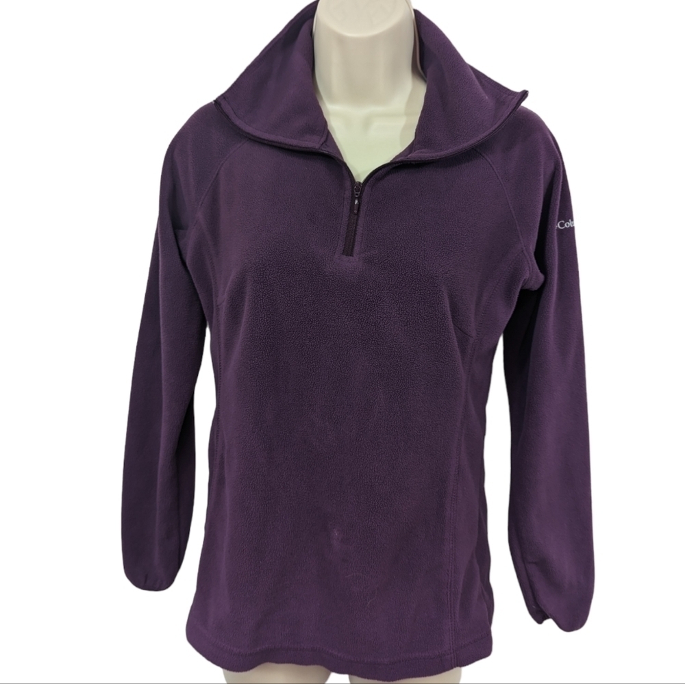 Columbia Lightweight Fleece Quarter Zip Pull-Over Sz S